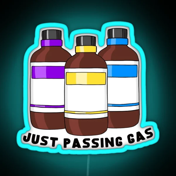 Just Passing Gas RGB Neon Sign