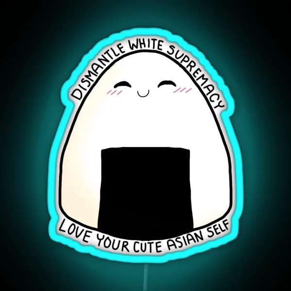 Justice Onigiri RGB Neon Sign