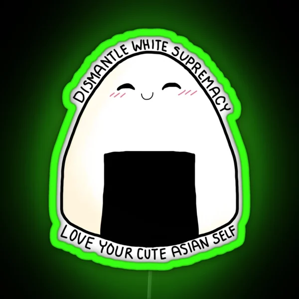 Justice Onigiri RGB Neon Sign