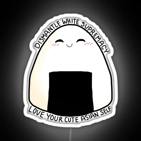 Justice Onigiri RGB Neon Sign