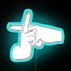 Jutsu Shadow Clones RGB Neon Sign - Image 3