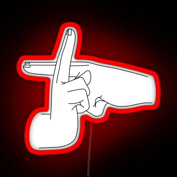 Jutsu Shadow Clones RGB Neon Sign