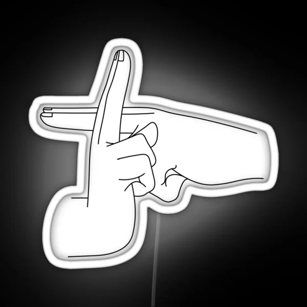 Jutsu Shadow Clones RGB Neon Sign