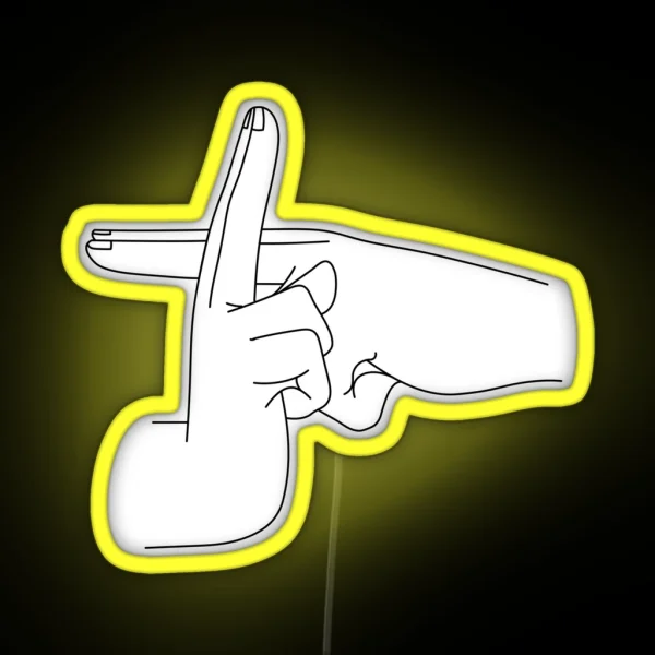 Jutsu Shadow Clones RGB Neon Sign