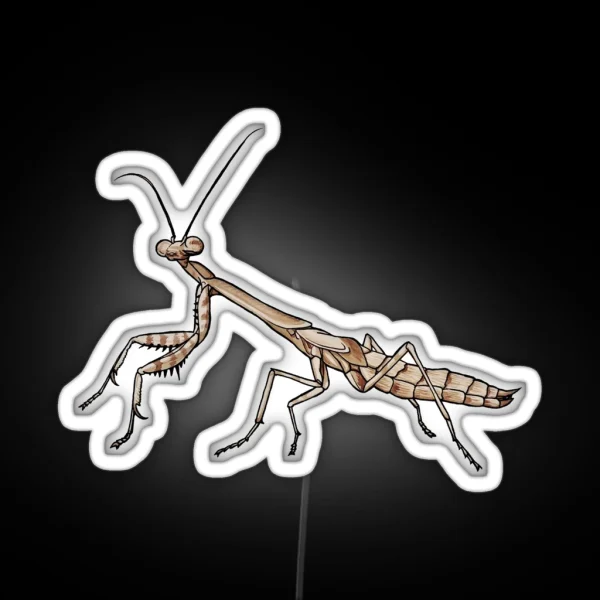Juvenile Mantis RGB Neon Sign