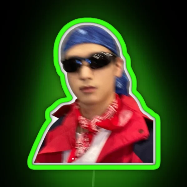 Juyeon Alpine Club President RGB Neon Sign
