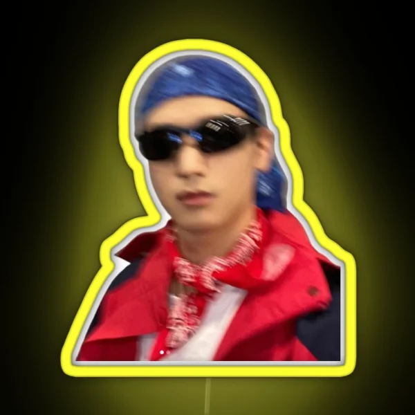 Juyeon Alpine Club President RGB Neon Sign