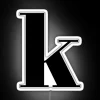 K Initials RGB Neon Sign - Image 5