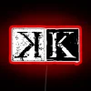 K Return Of Kings KINGS Logo RGB Neon Sign - Image 2