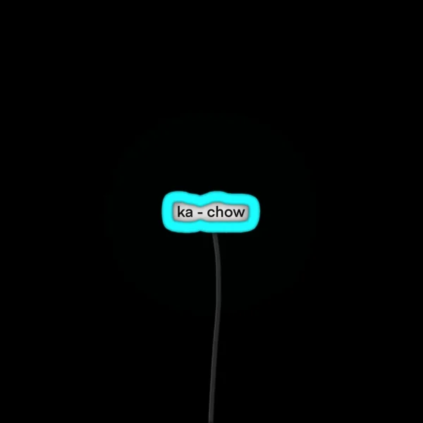 Ka Chow RGB Neon Sign