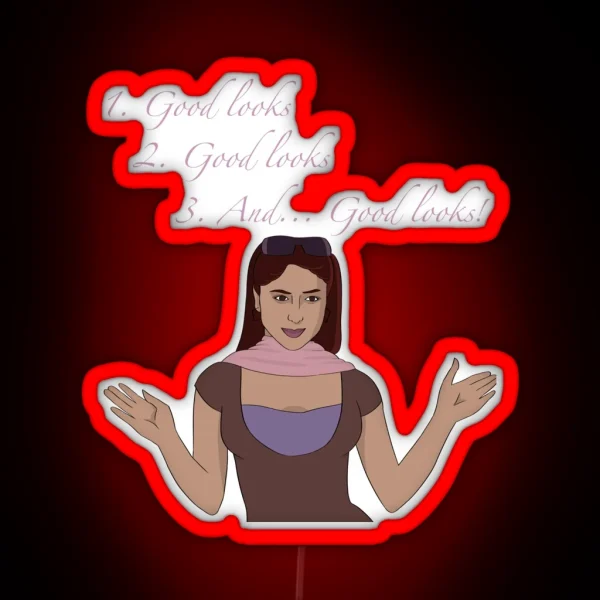 Kabhi Khushi Kabhie Gham Good Looks RGB Neon Sign