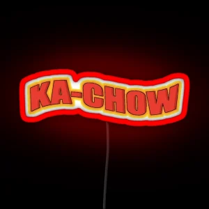 Kachow RGB Neon Sign