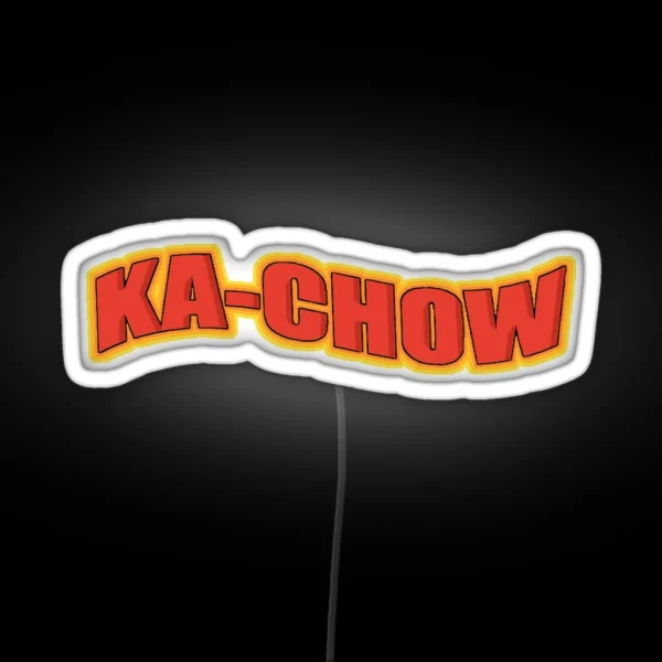 Kachow RGB Neon Sign