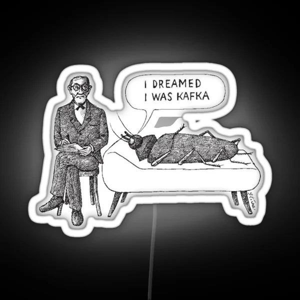 Kafka And Freud RGB Neon Sign