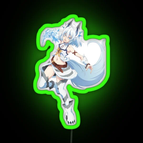 Kaifuku Jutsushi No Yarinaoshi Redo Of Healer Anime RGB Neon Sign