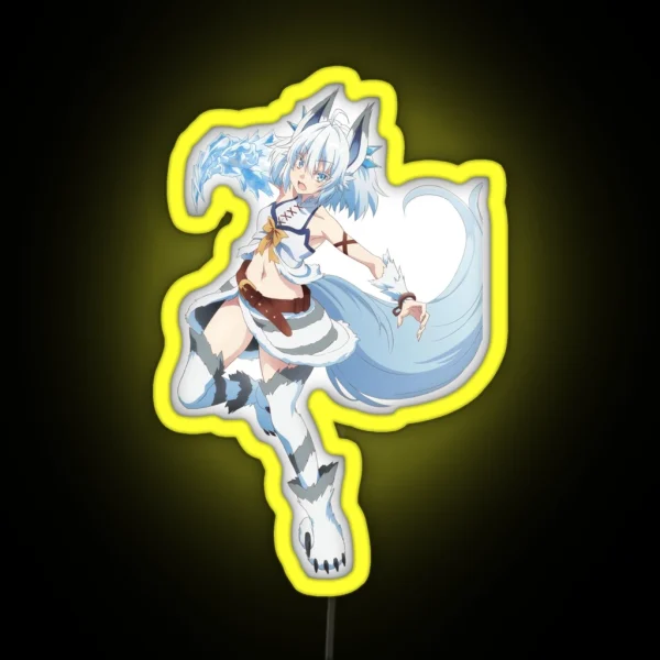 Kaifuku Jutsushi No Yarinaoshi Redo Of Healer Anime RGB Neon Sign