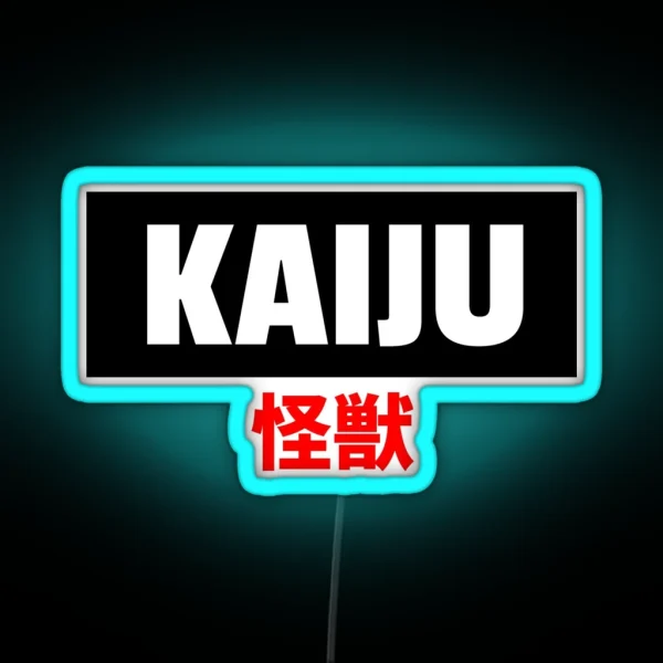 Kaiju RGB Neon Sign