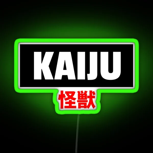Kaiju RGB Neon Sign