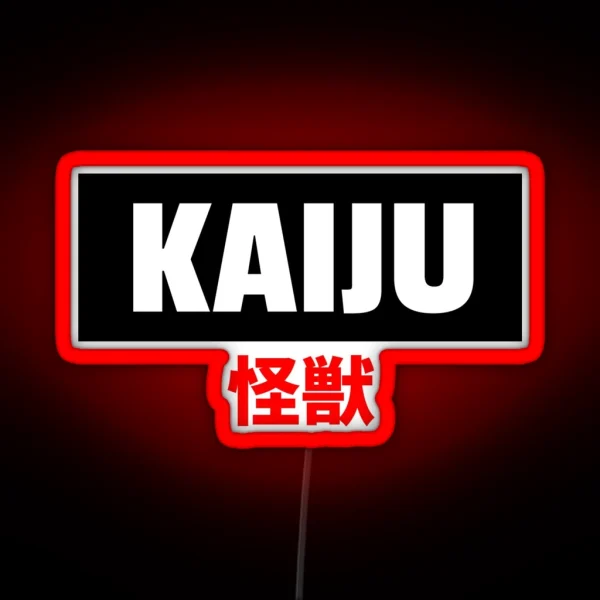 Kaiju RGB Neon Sign