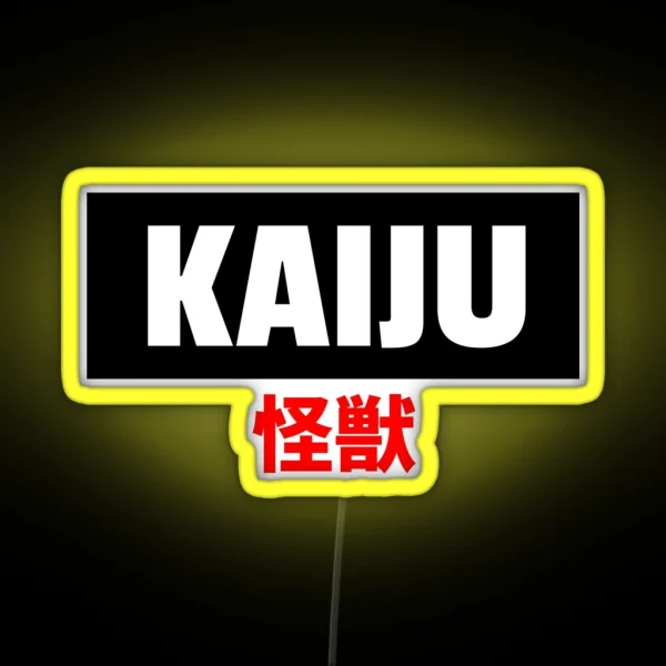 Kaiju RGB Neon Sign