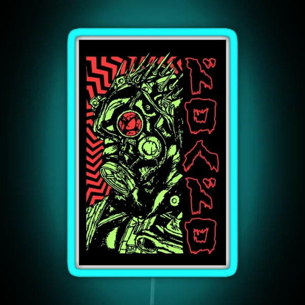 Kaiman DOROHEDORO Manga Anime Design IV1 RGB Neon Sign