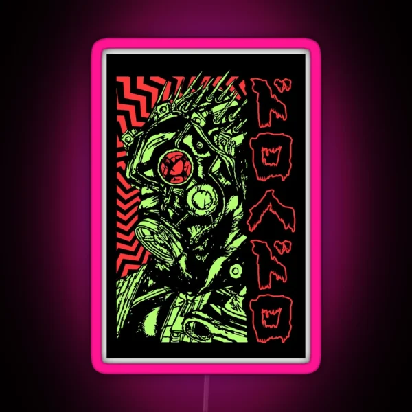 Kaiman DOROHEDORO Manga Anime Design IV1 RGB Neon Sign