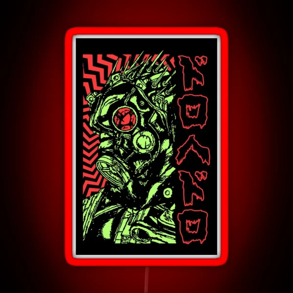Kaiman DOROHEDORO Manga Anime Design IV1 RGB Neon Sign