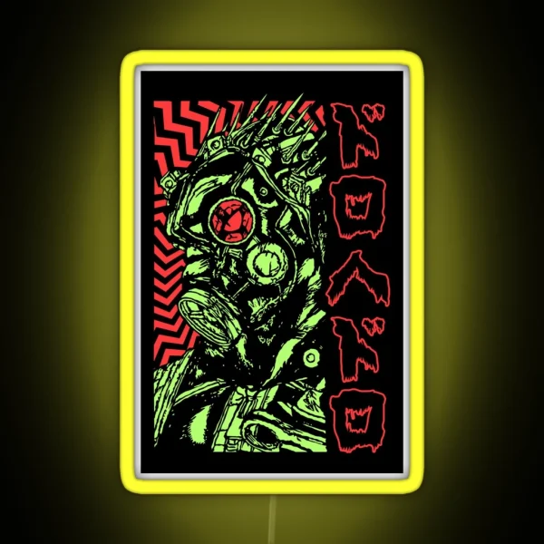 Kaiman DOROHEDORO Manga Anime Design IV1 RGB Neon Sign