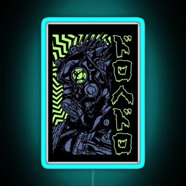 Kaiman DOROHEDORO Manga Anime Design IV2 RGB Neon Sign