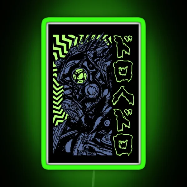 Kaiman DOROHEDORO Manga Anime Design IV2 RGB Neon Sign