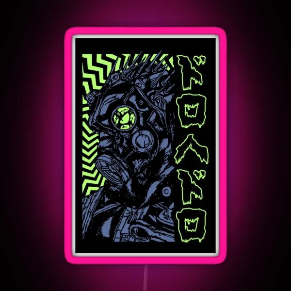 Kaiman DOROHEDORO Manga Anime Design IV2 RGB Neon Sign