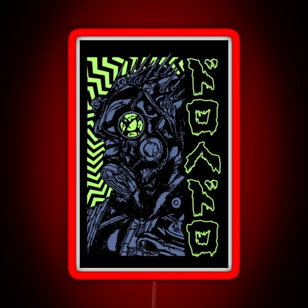 Kaiman DOROHEDORO Manga Anime Design IV2 RGB Neon Sign