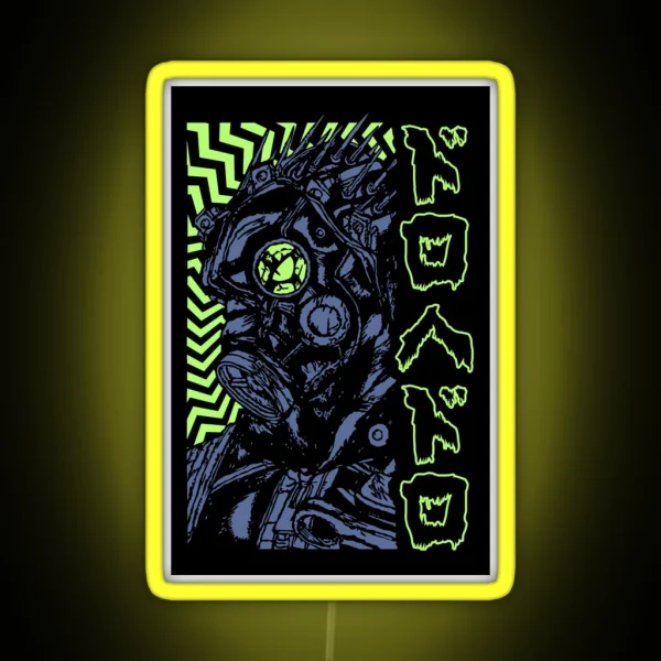Kaiman DOROHEDORO Manga Anime Design IV2 RGB Neon Sign