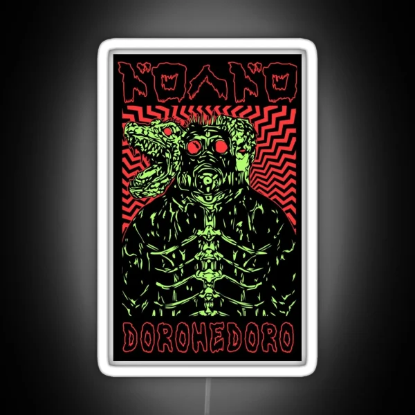 Kaiman DOROHEDORO Manga Anime Design V1 RGB Neon Sign