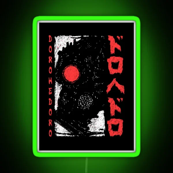 Kaiman DOROHEDORO Manga Anime Design WR RGB Neon Sign