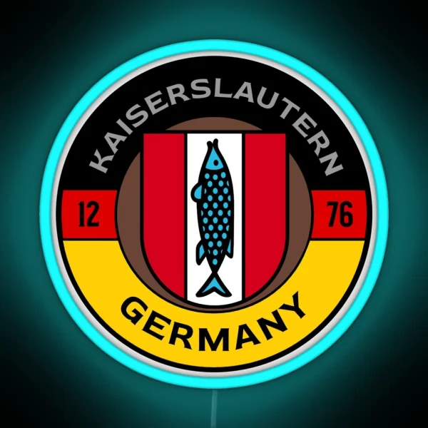 Kaiserslautern Kaiserslautern Germany German RGB Neon Sign