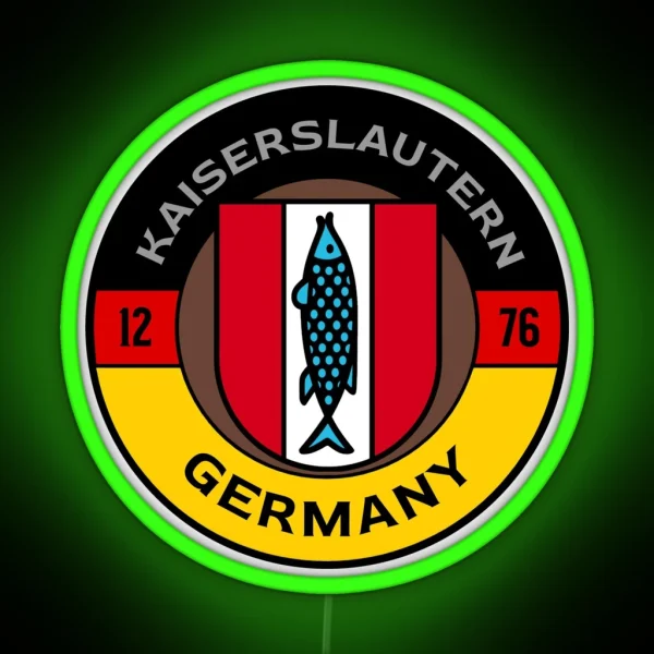 Kaiserslautern Kaiserslautern Germany German RGB Neon Sign