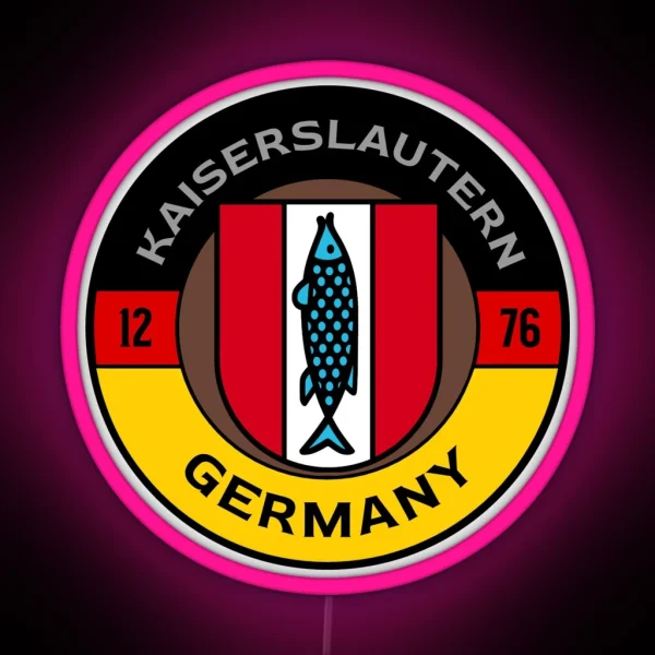 Kaiserslautern Kaiserslautern Germany German RGB Neon Sign