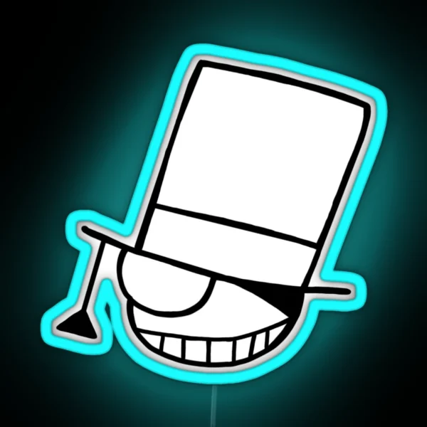 Kaito Kid Icon RGB Neon Sign