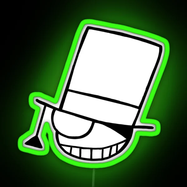 Kaito Kid Icon RGB Neon Sign
