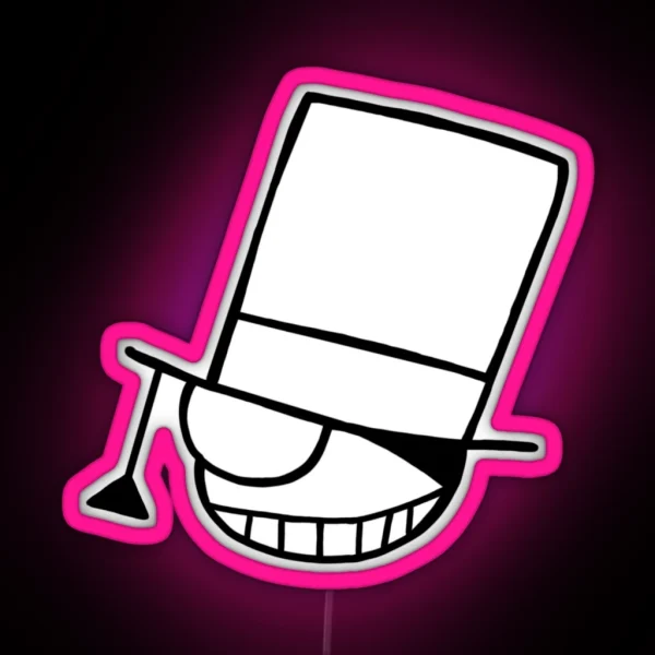 Kaito Kid Icon RGB Neon Sign