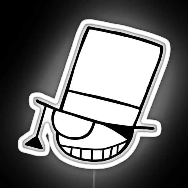 Kaito Kid Icon RGB Neon Sign