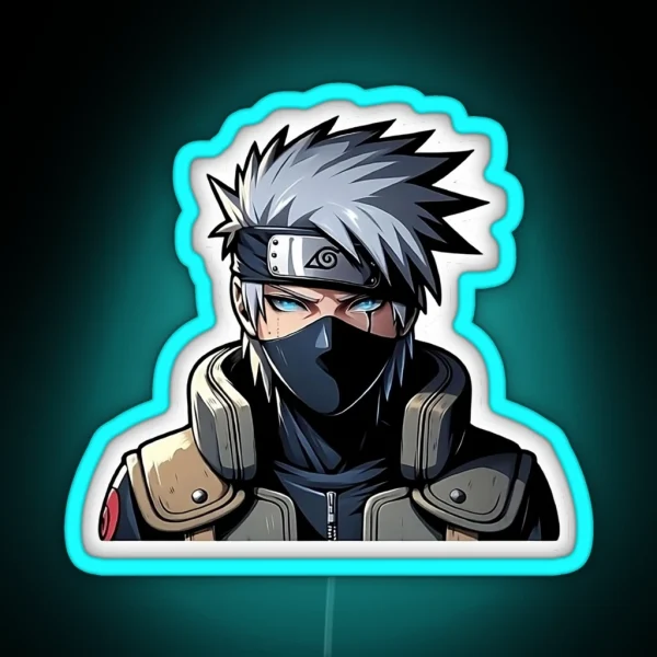 Kakashi RGB Neon Sign