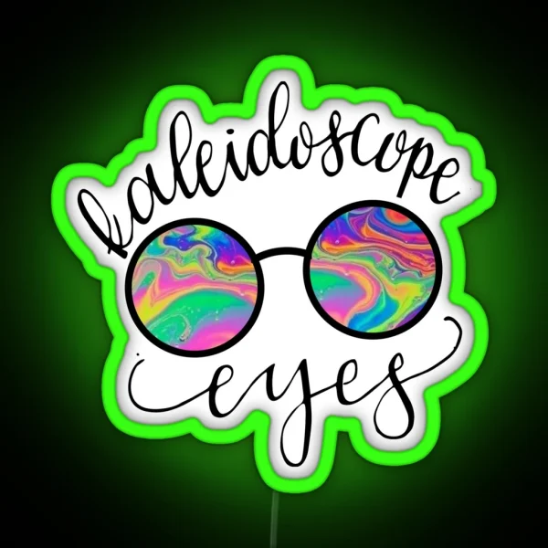 Kaleidoscope Eyes RGB Neon Sign
