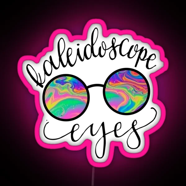 Kaleidoscope Eyes RGB Neon Sign