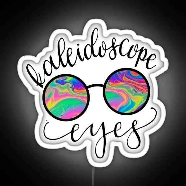 Kaleidoscope Eyes RGB Neon Sign