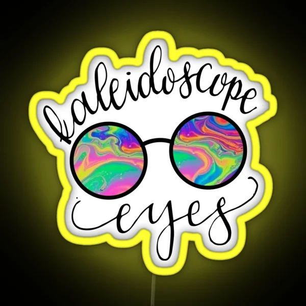 Kaleidoscope Eyes RGB Neon Sign