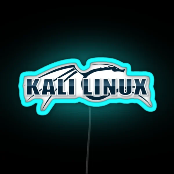 Kali Linux Logo RGB Neon Sign
