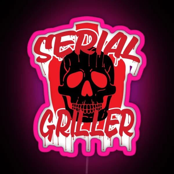 Kamado Joe Serial Griller Kamado Grill Gift RGB Neon Sign