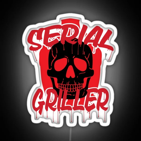 Kamado Joe Serial Griller Kamado Grill Gift RGB Neon Sign
